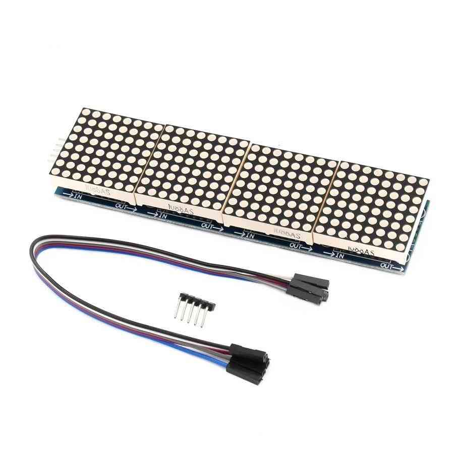 Módulo de matriz de puntos microcontrolador tv panel de pantalla led