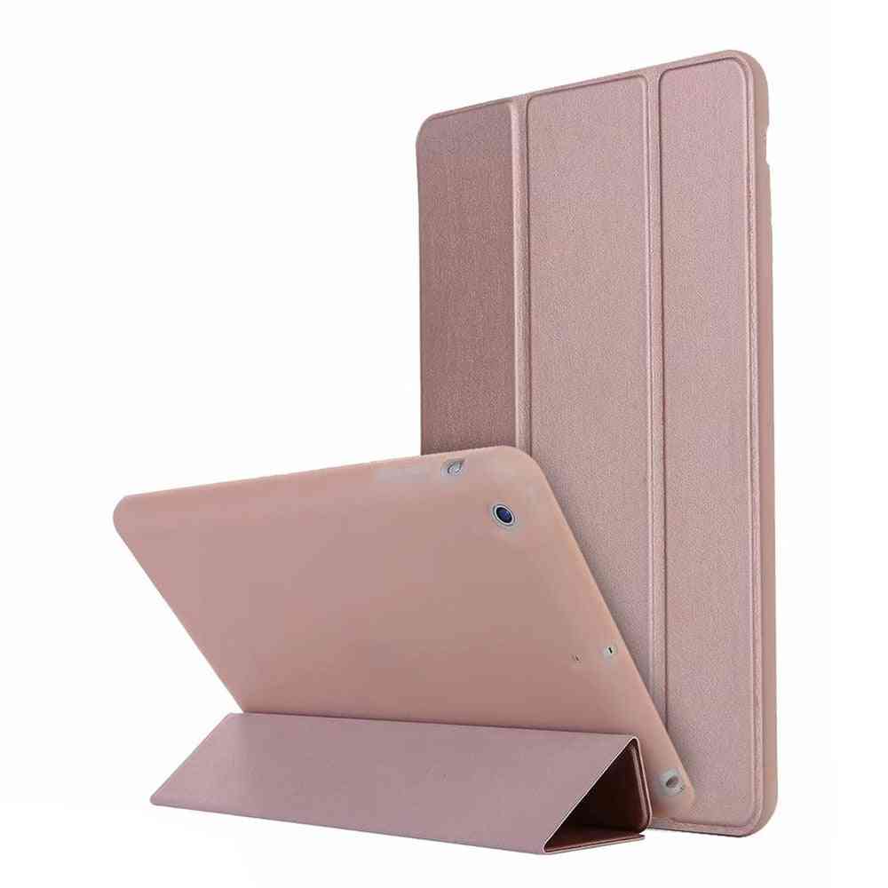 Smart Case, Pu Leather Silicone Soft Back Cover