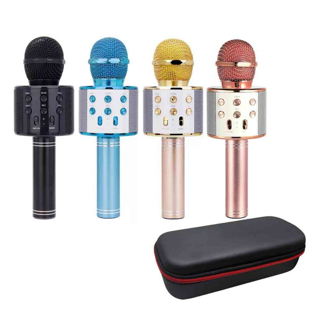 Portable Wireless Bluetooth Microphone, Speaker With Carrying Bag