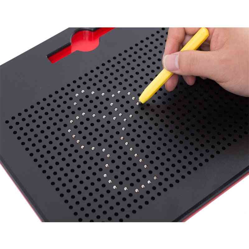 Magnetický tablet, podložka na kreslenie, stylus, detská hračka na tabuli s abecedou