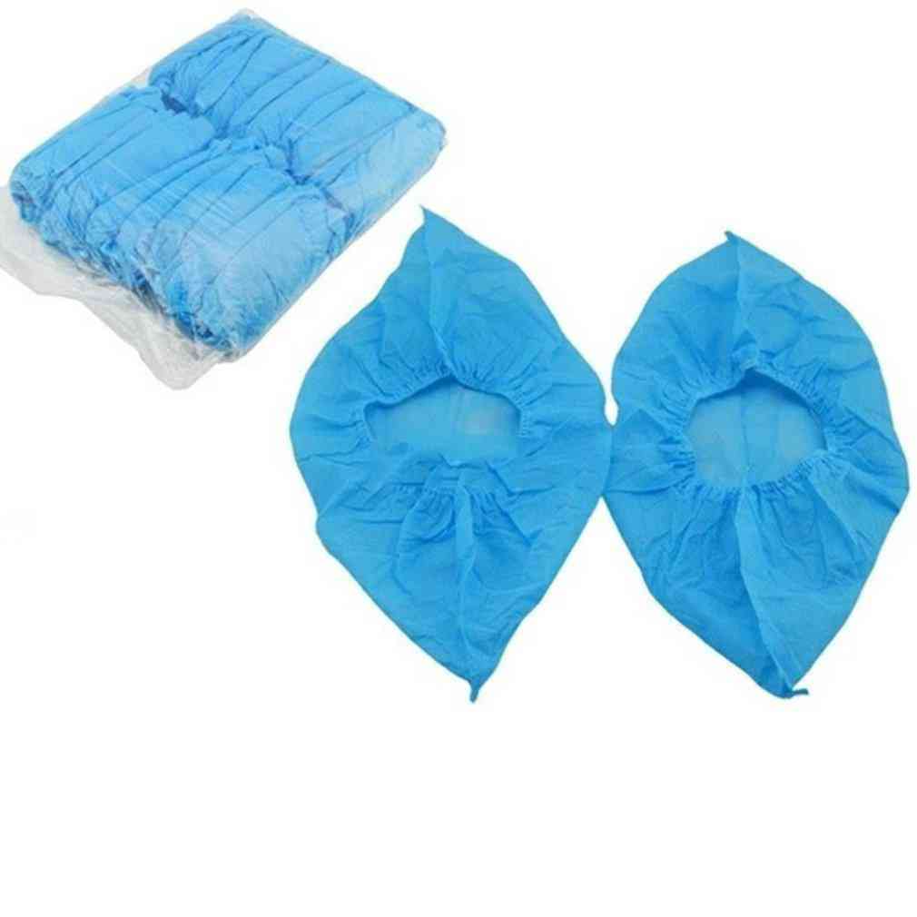 Plastic Disposable, Anti-slip Shoes Covers With Elastic Band