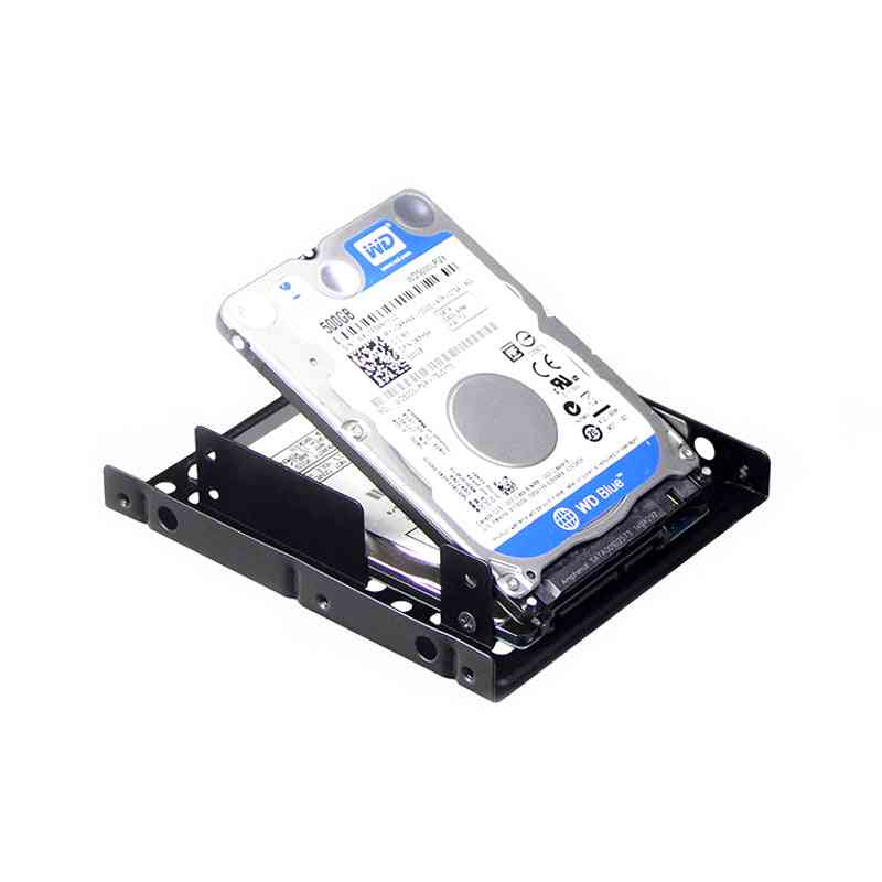 Ssd Hdd Notebook Hard Disk Drive Metal Mounting Bracket Adapter Tray Kit
