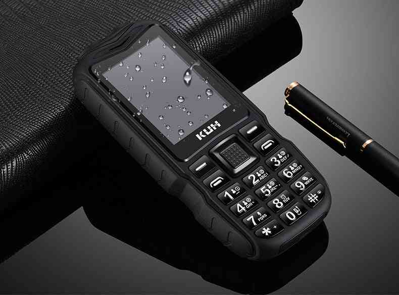 Mobile Phone, 2.4inch With Dual Flashlight, Quick Dial Rugged Cellphone