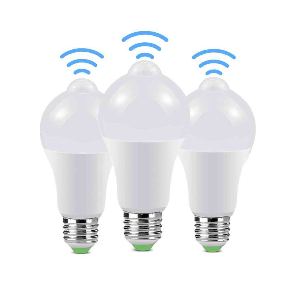 E27 Night Light Bulb, Smart Pir Motion Sensor Lamp Ac110v-220v