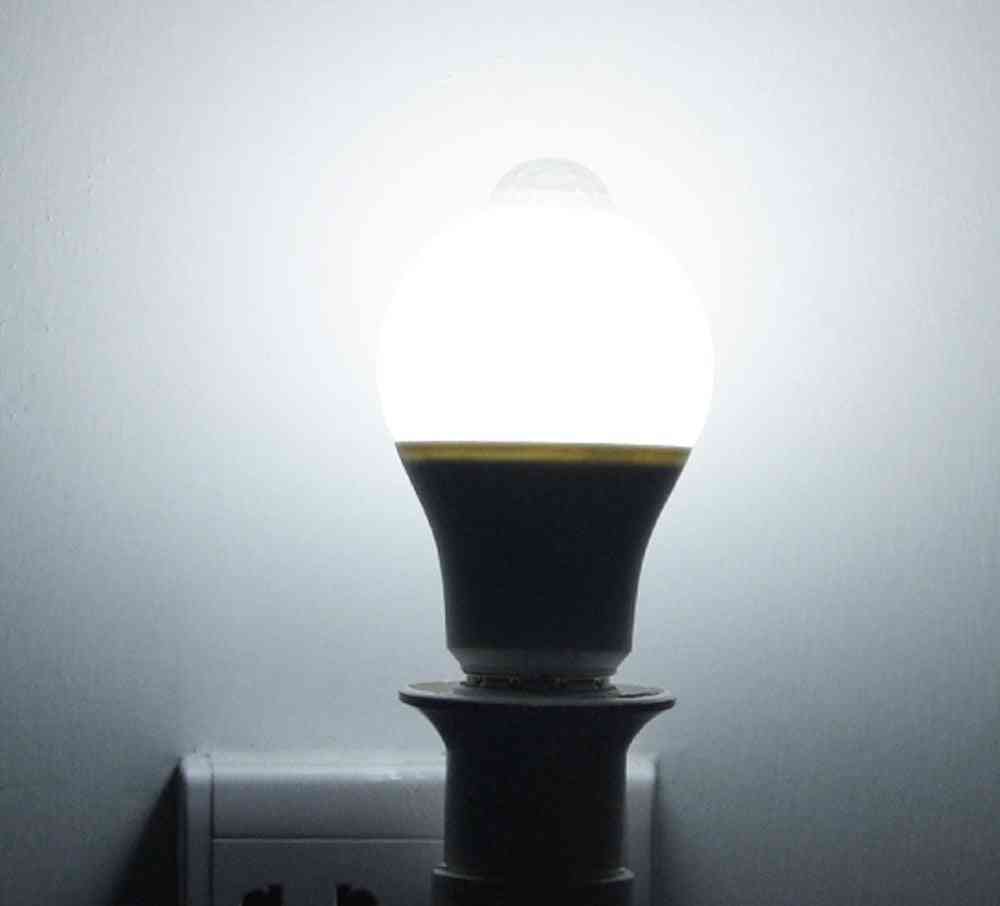 E27 Night Light Bulb, Smart Pir Motion Sensor Lamp Ac110v-220v