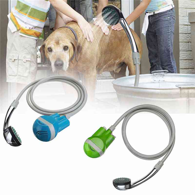 Portable Outdoor Usb Rechargeable Shower Head Water Pump