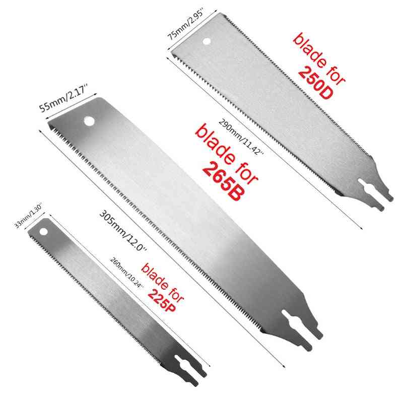 Hand japanse zaag 3-edge tanden 65 hrc houtsnijder voor pen