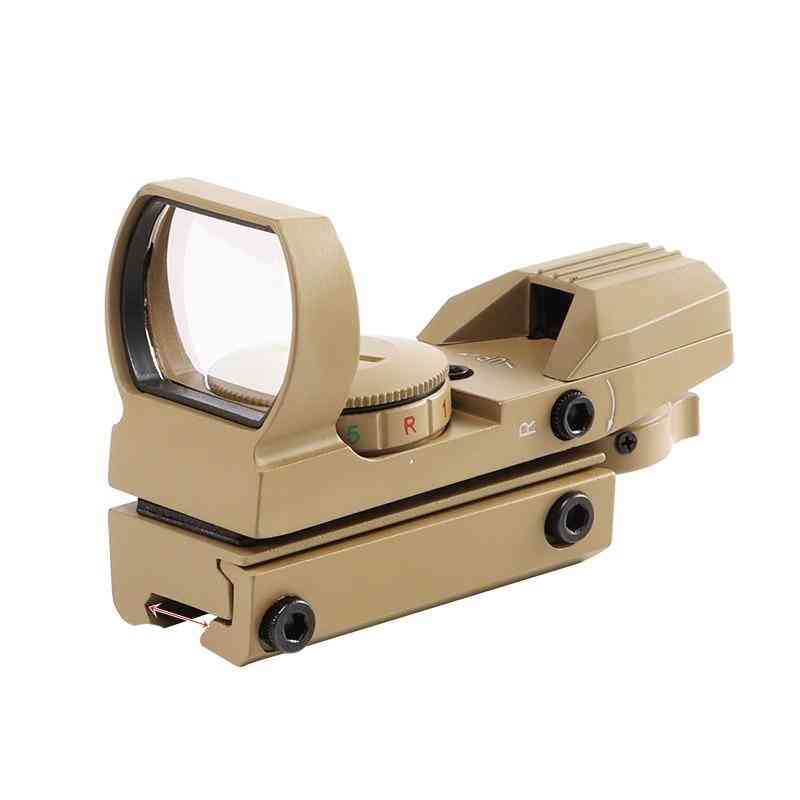 Rail Riflescope, Hunting Optics, Red Dot Sight, 4-reticle Tactical Scope, Collimator