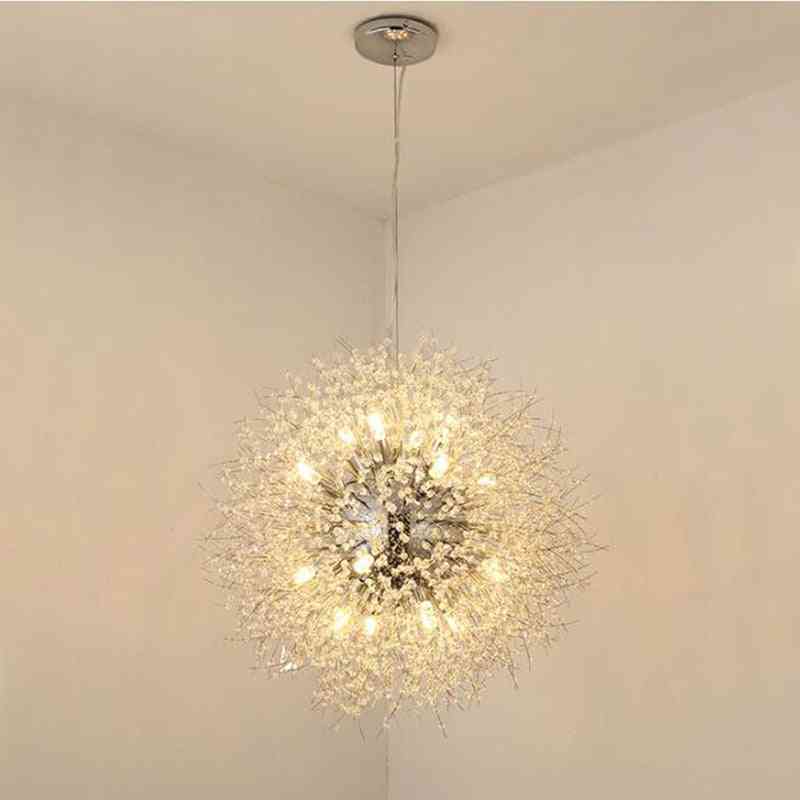 Chandelier Crystal Hanging Led Lighting Bulbs