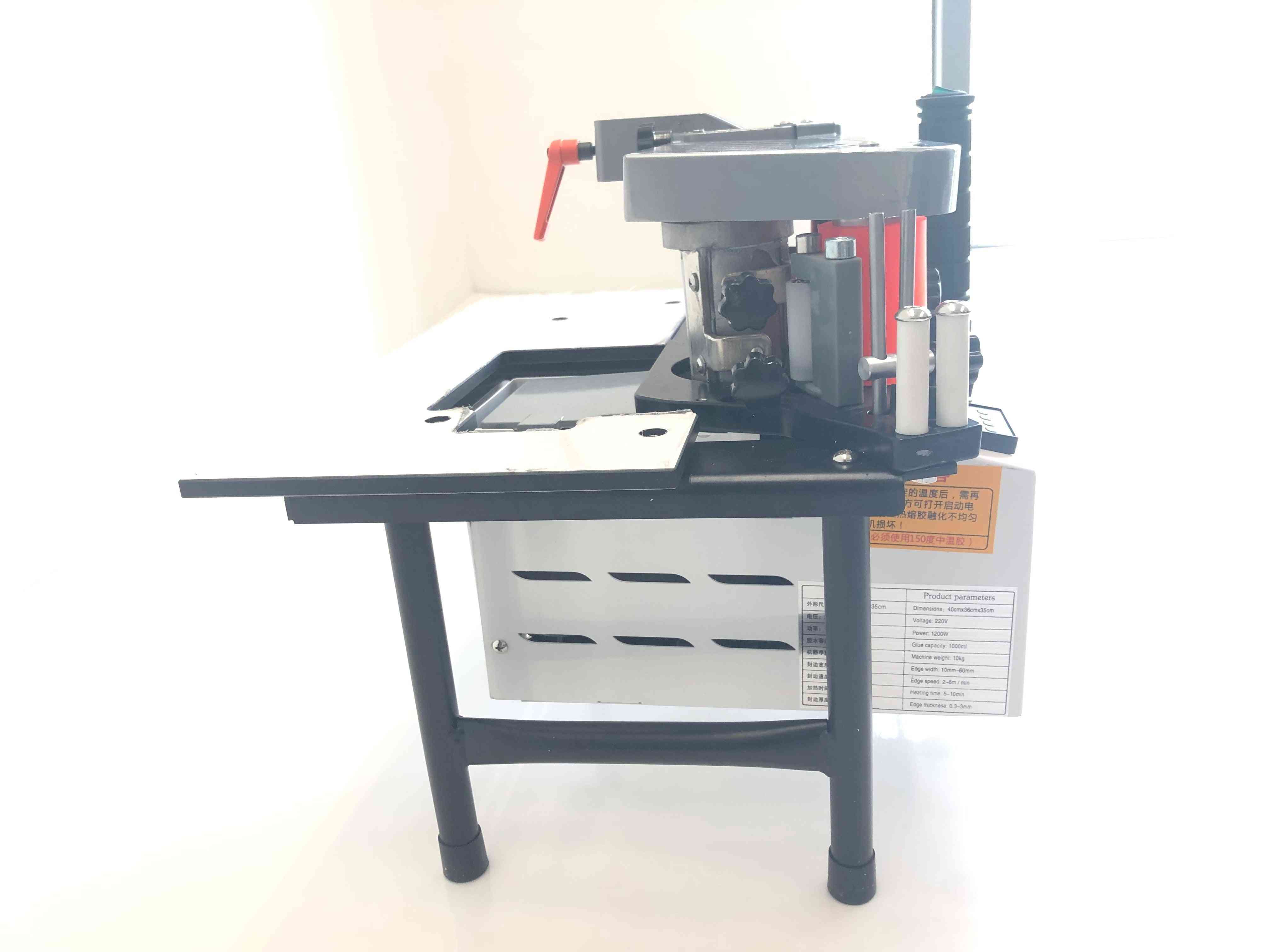 Portable Woodworking, Double-sided Adhesive, Edge Banding Machine
