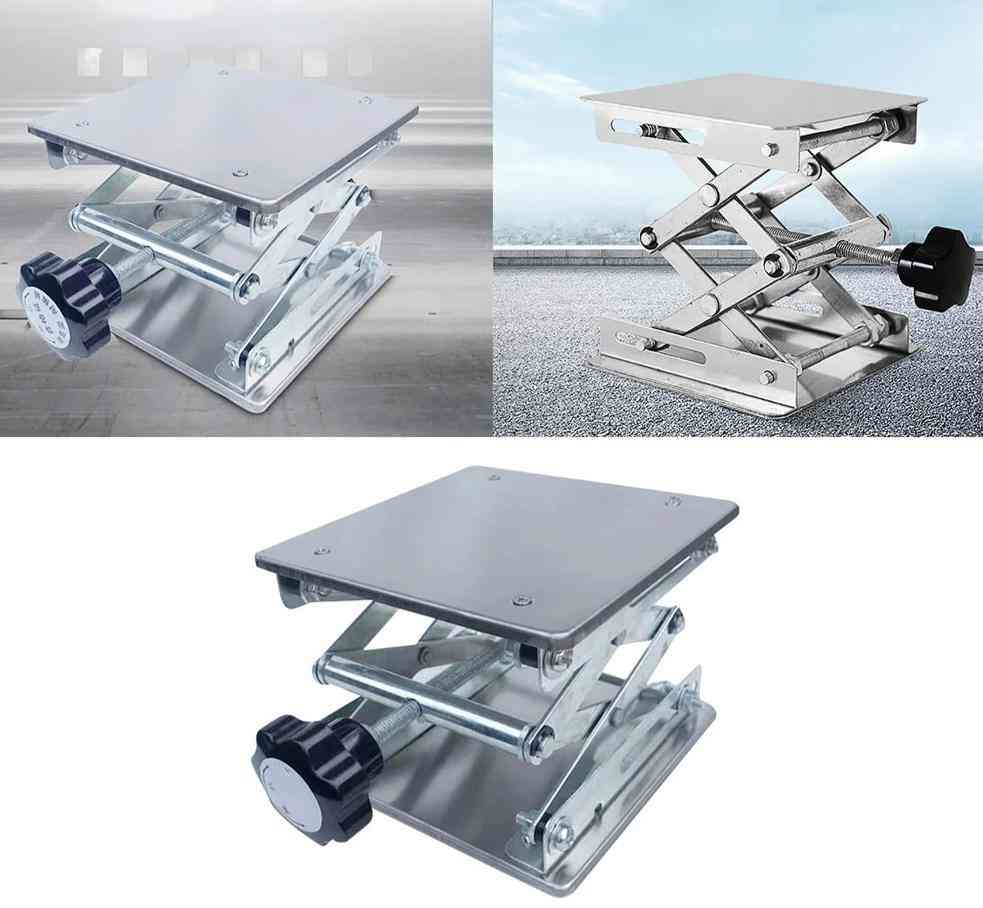 Stainless Steel- Lifting Platform, Stand Rack, Scissor Lab, Jack Table