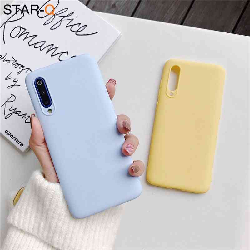 Candy Color Silicone Phone Case For Samsung Galaxy
