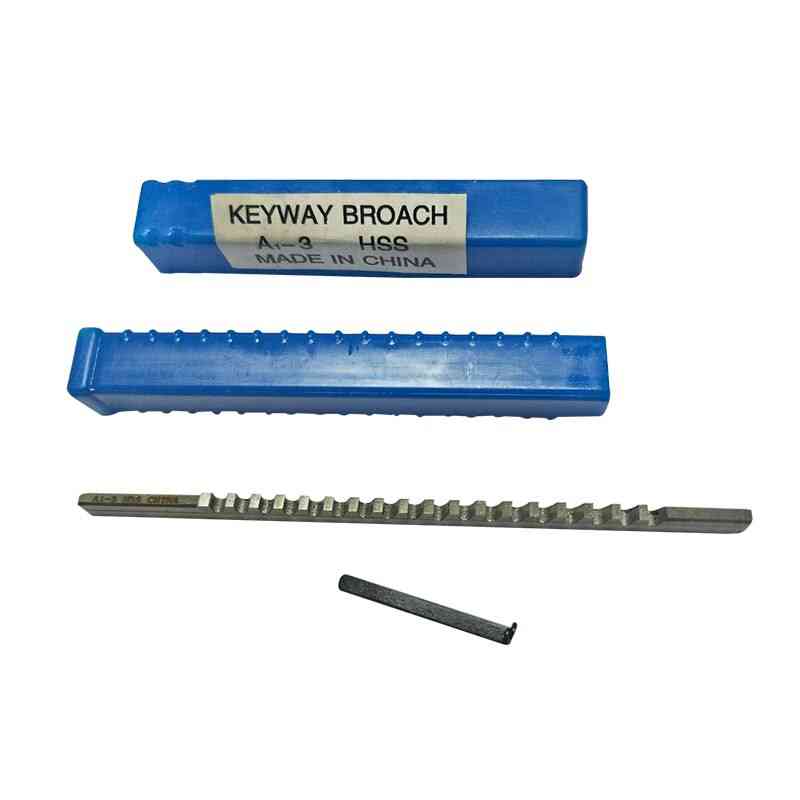 Keyway Broach, Metric Sized High Speed Steel For Cutting Machine Tool