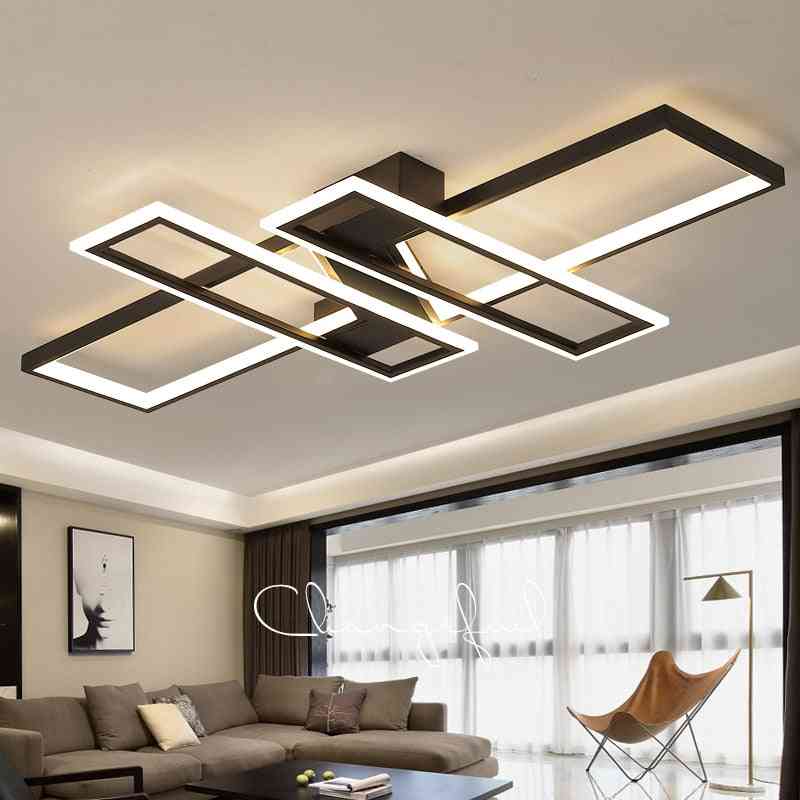 Led Chandeliers Lighting Fixtures For Home With Remote Control