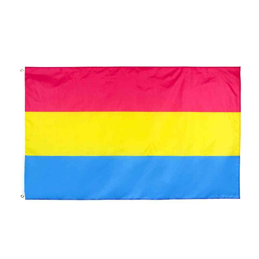 Ellenállni az egyesült pánszexuális / omnisexuális büszkeség zászlónak