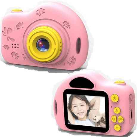 Fotografía educativa creativa, cámara digital de dibujos animados para bebé.