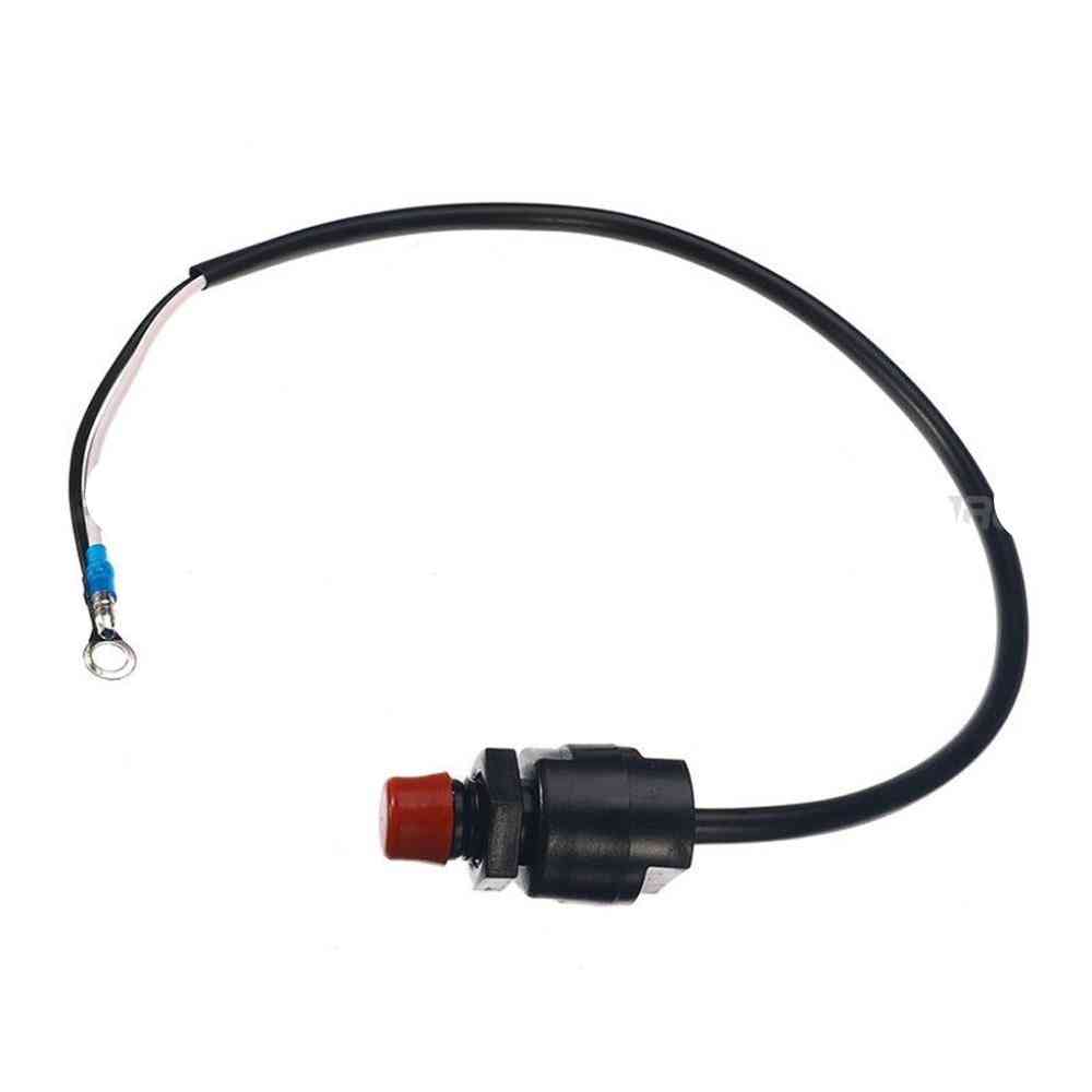 Motorcycle- Tether Outboard Engine, Kill Stop Switch