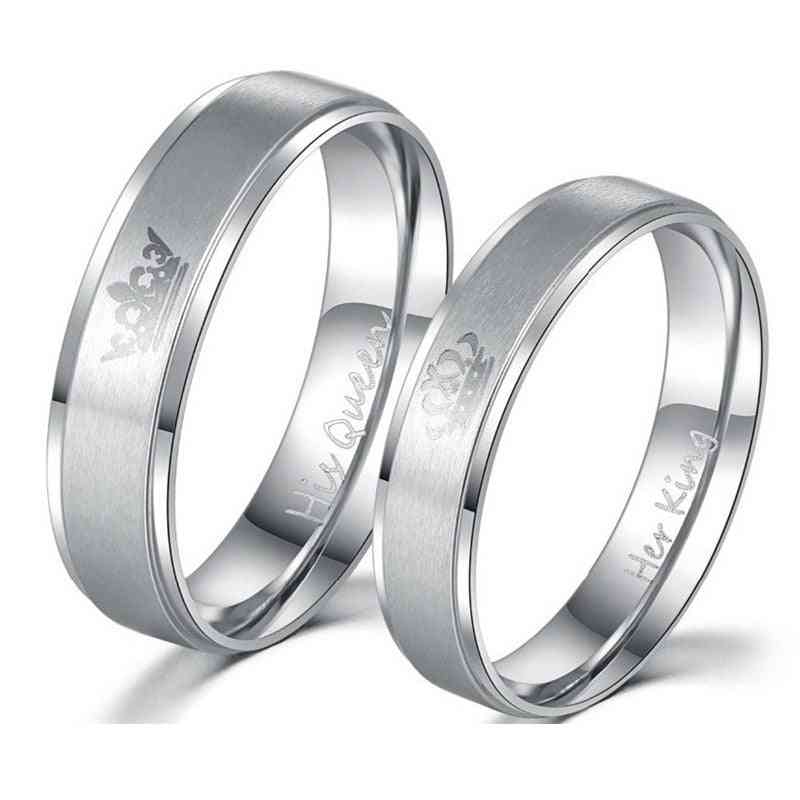 Diy Couple Jewelry, Stainless Steel Rings & Men
