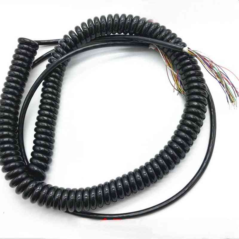 Cablu spiralat cu arc spiralat