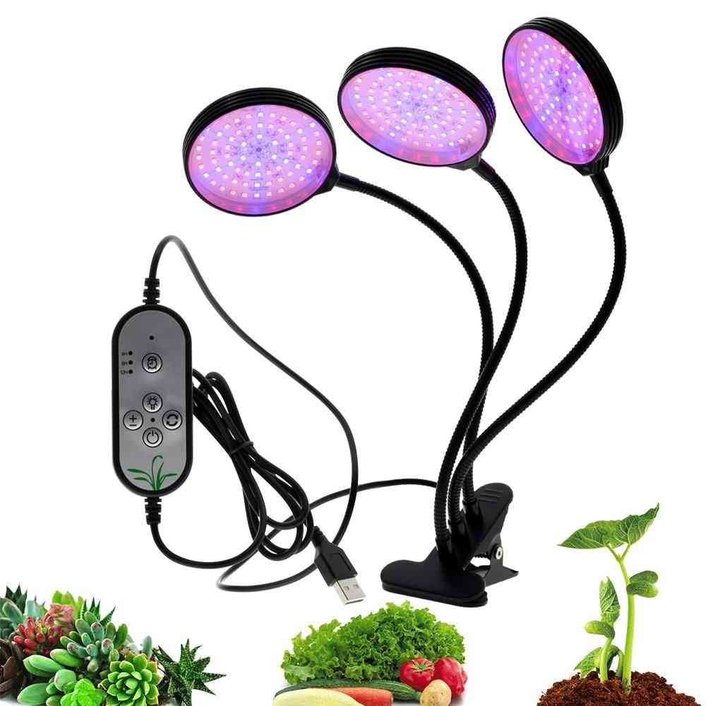 Usb fito lámpa, teljes spektrumú vezérlés led növekvő fényű növényekhez