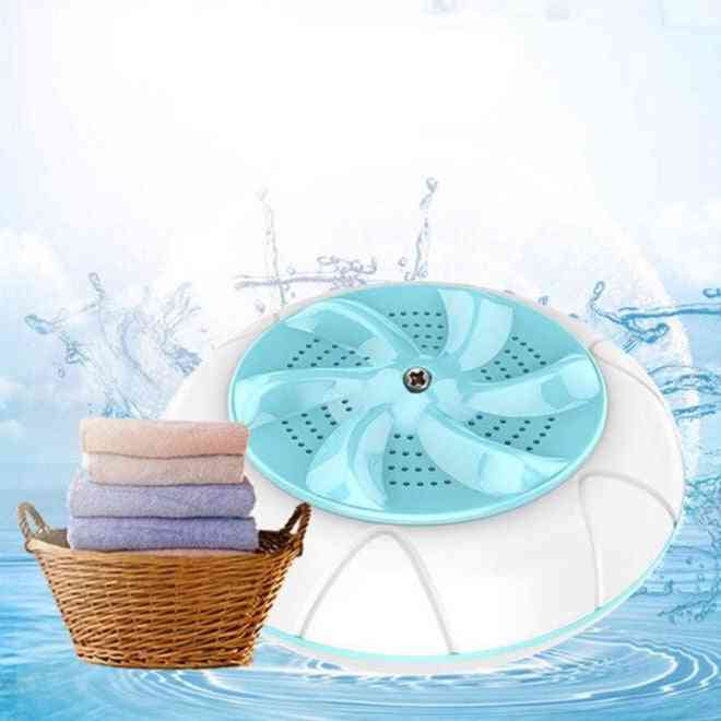 Mini Ultrasonic- Automatic Washing Prevent, Winding Wave Wheel, Laundry Machine
