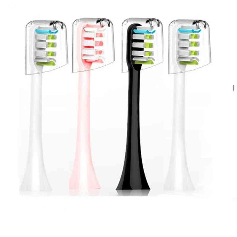 Electric Toothbrush, Heads Foodgrade Bristle & Head Nozzles With Anti-dust Cap