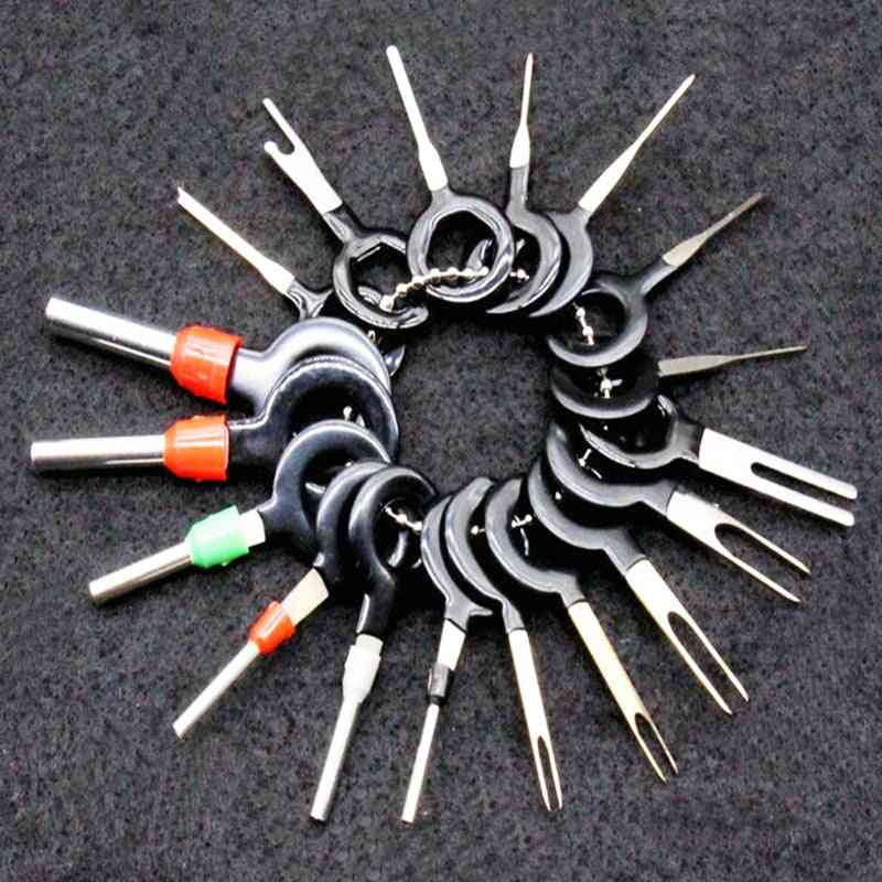 Automotive Plug Terminal Remove Tool Set Key Pin
