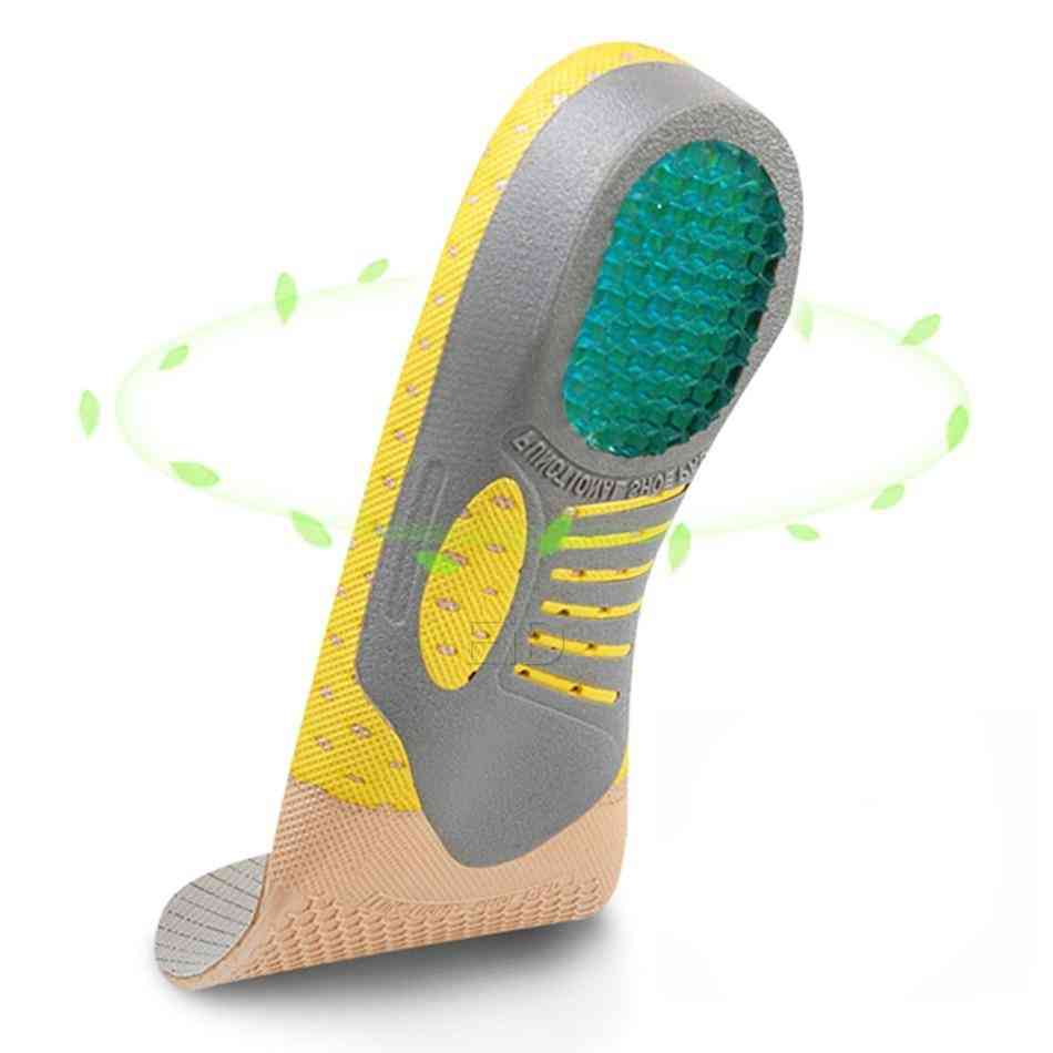 Eid pvc silikon gel ortopediska skor sula för fotvård