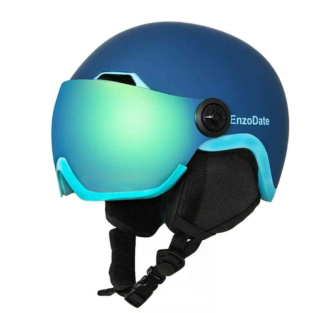 Snowboard Helmet And Detachable Mask