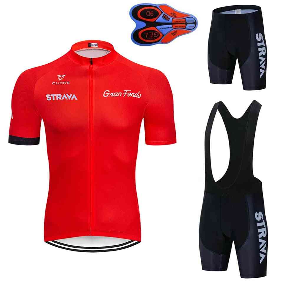 Men's Cycling Jersey, Summer Breathable Cycling-clothing Sets