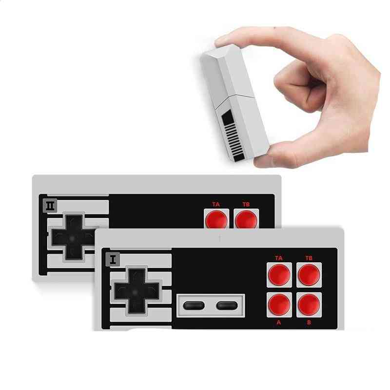 Mini Wireless Game Console Support Av Output Dual Gamepads
