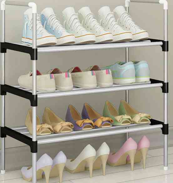 Shoe, Sneakers Stand & Boots Rack, Home Dorm, Stand Holder, Metal Shelf