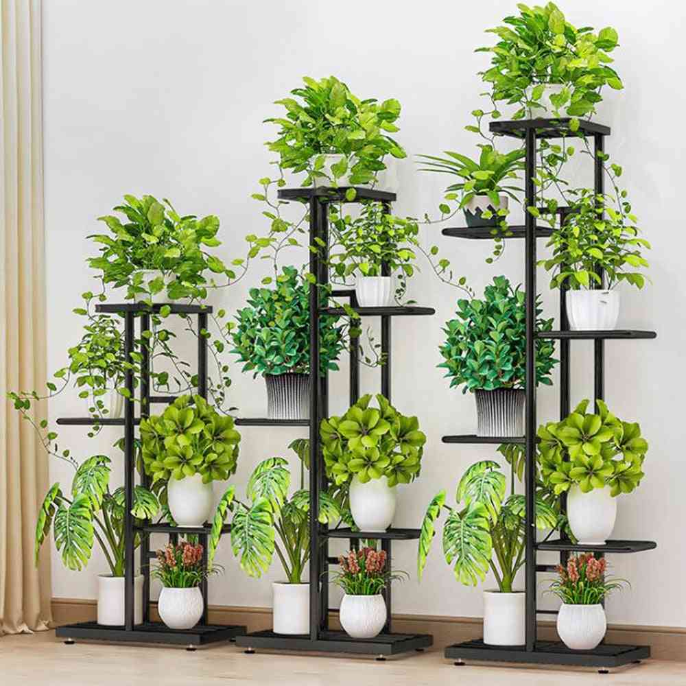 Multi Tier Metal Flower Plant Holder Stand