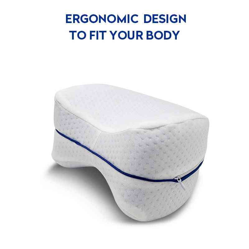 Pregnancy Body Memory Foam Pillow, Orthopedic Knee Leg Wedge Foot Cushion
