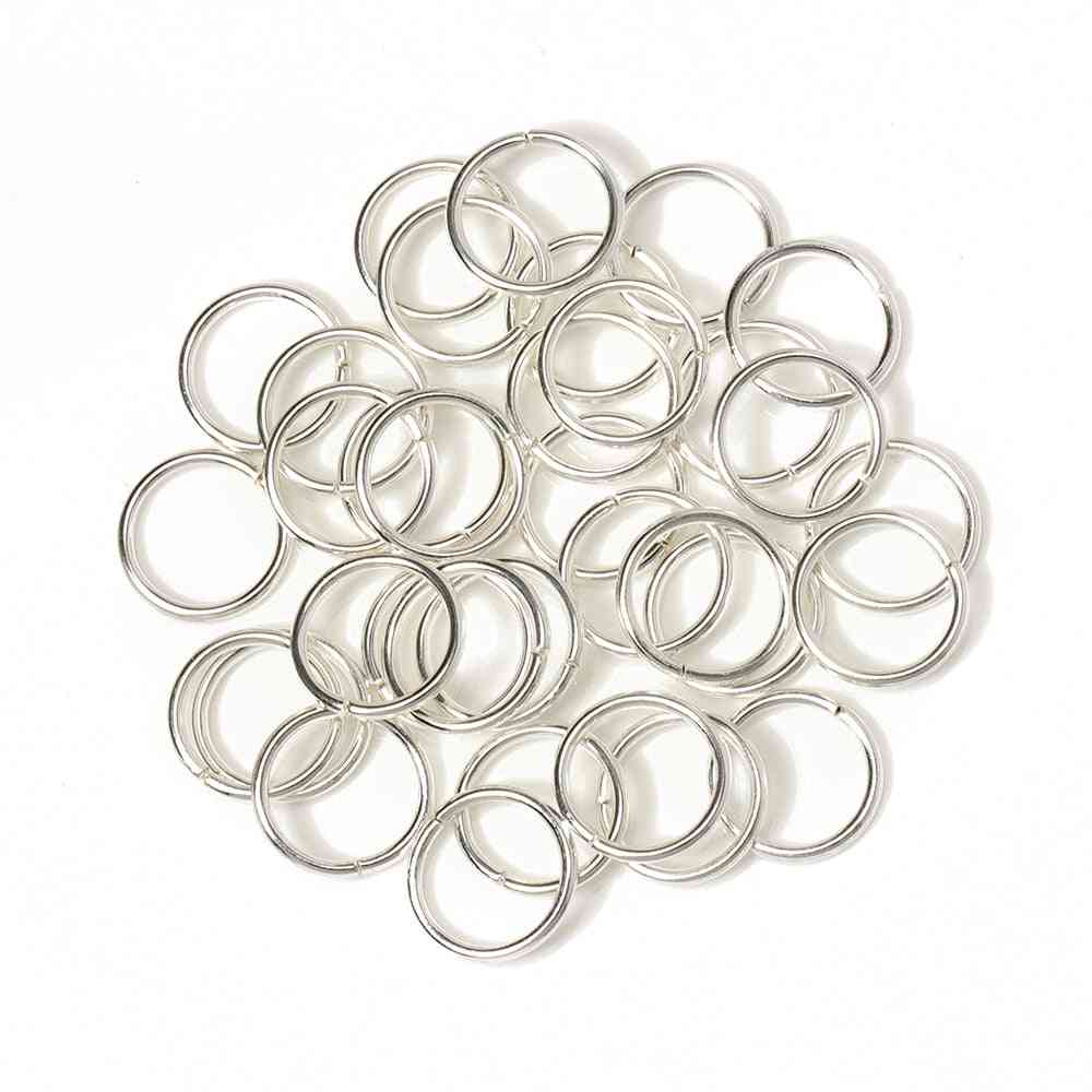 Open Circle Jump Rings Necklace, Bracelet, Earring, Pendant Connectors Accessories