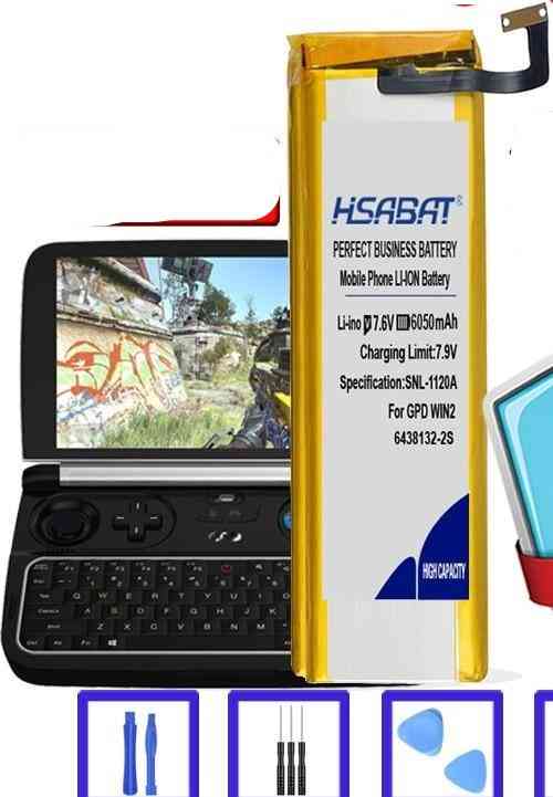 New 8000mah 6438132-2s Battery For Gpd Win2 Win 2 Handheld Gaming Laptop