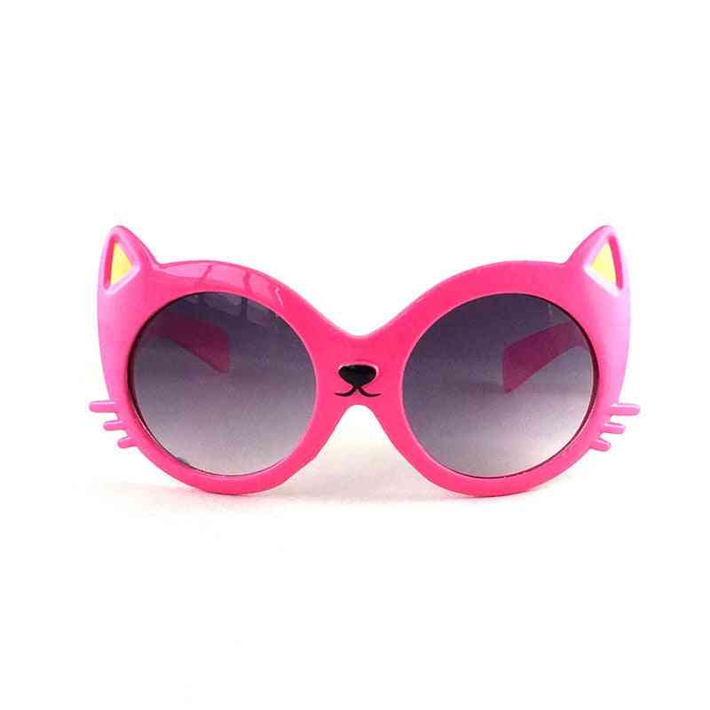 Cartoon-Sonnenbrille in Katzenform