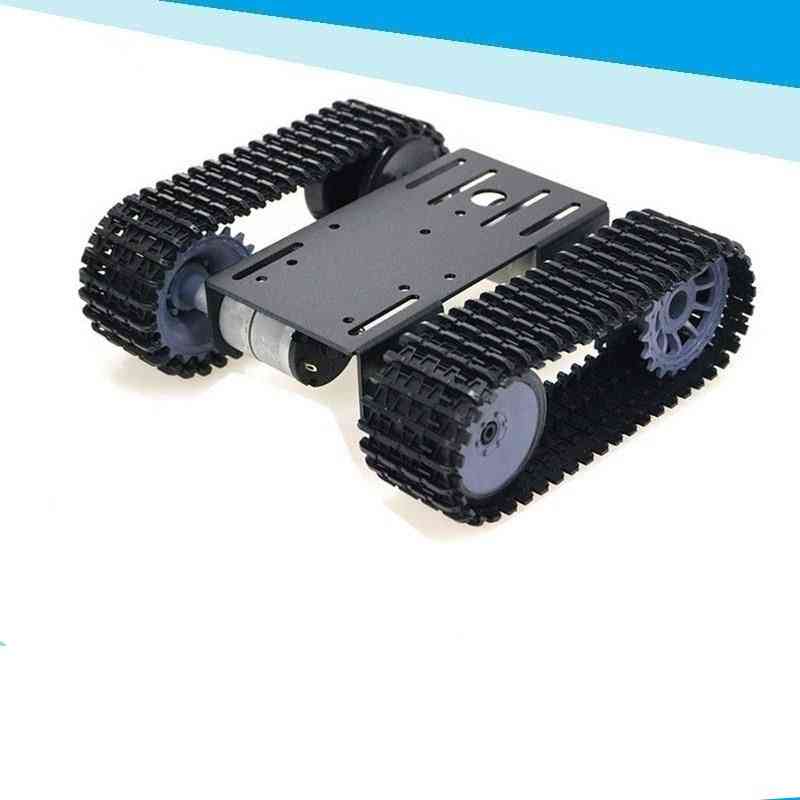Tp101 Smart Tank Chassis, Remote Control Platform With Dual Dc Motor For Arduino