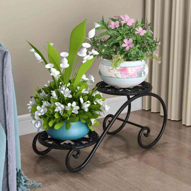 Multi-functional Indoor Ground Flowerpot Stand