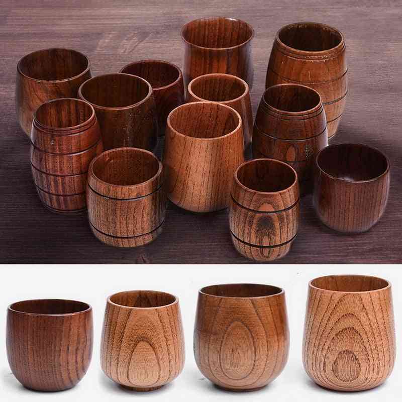 Handmade Natural Spruce Wood Cups
