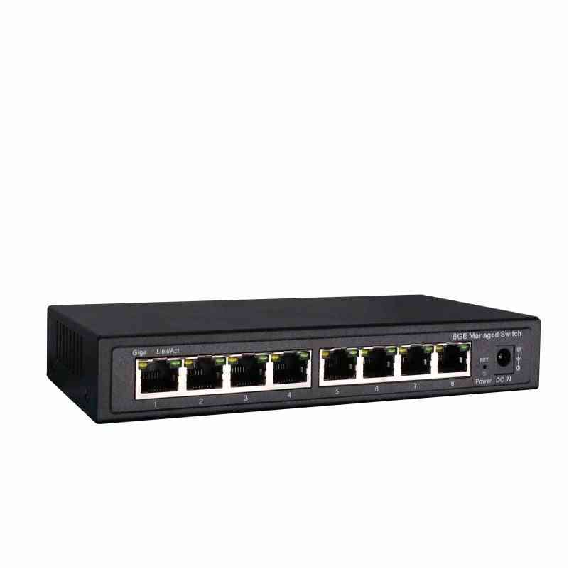 8-port Managed, Ethernet Switch