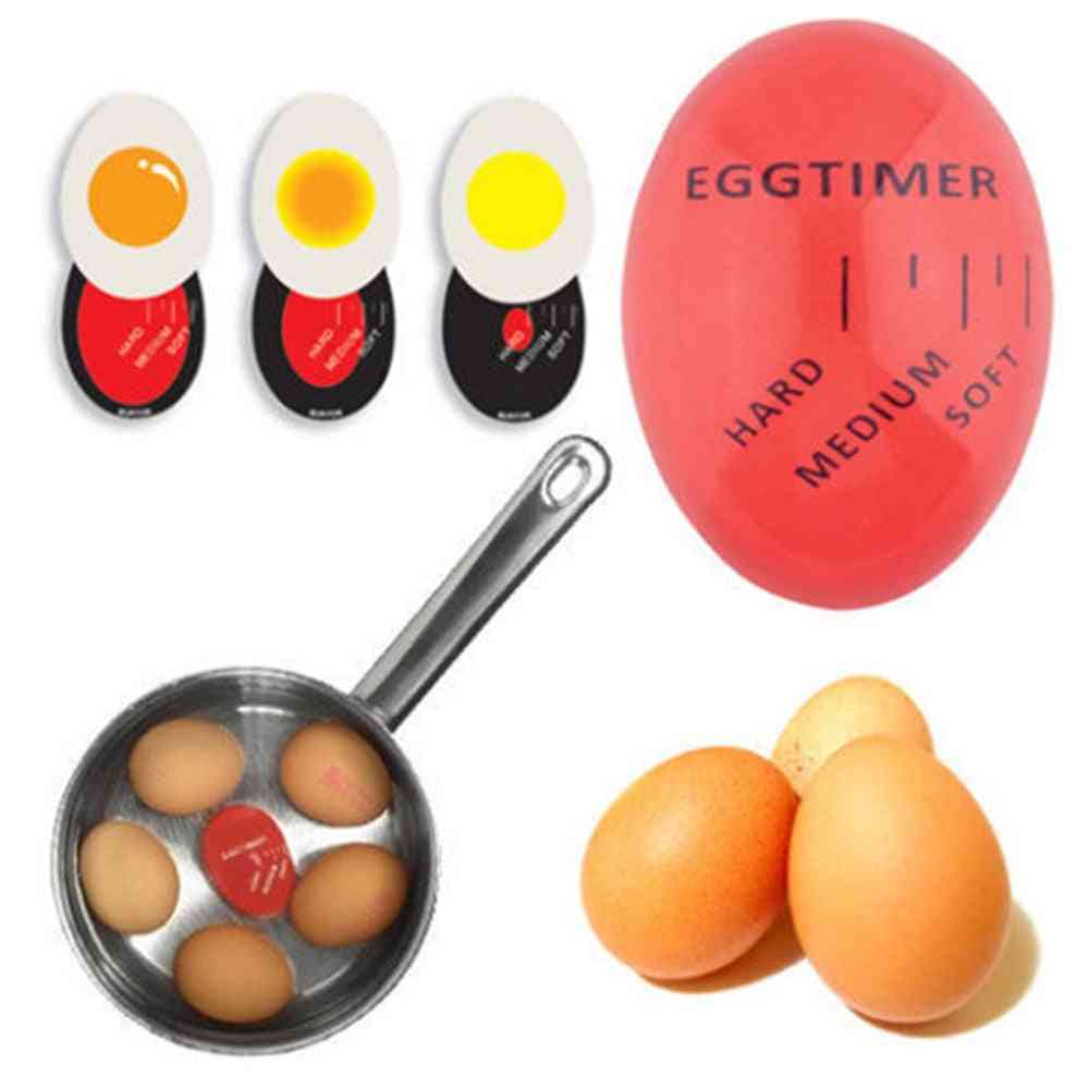 1pcs Yummy Soft Hard Boiled Egg Perfect Color Changing Timer