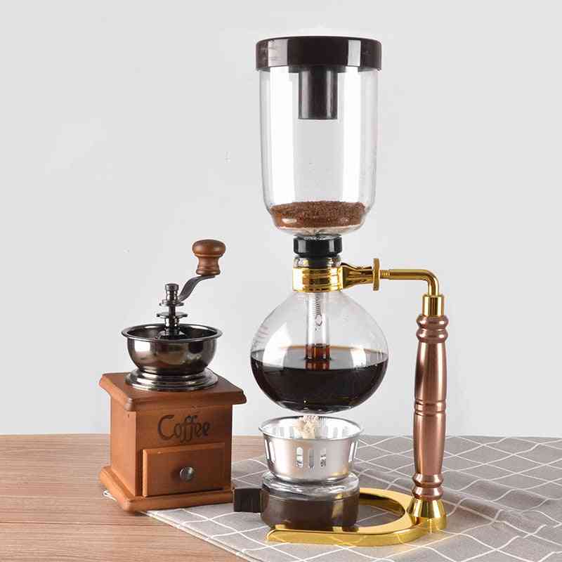 New Home Style Siphon Coffee Maker Tea Siphon Pot Vacuum Coffee Maker