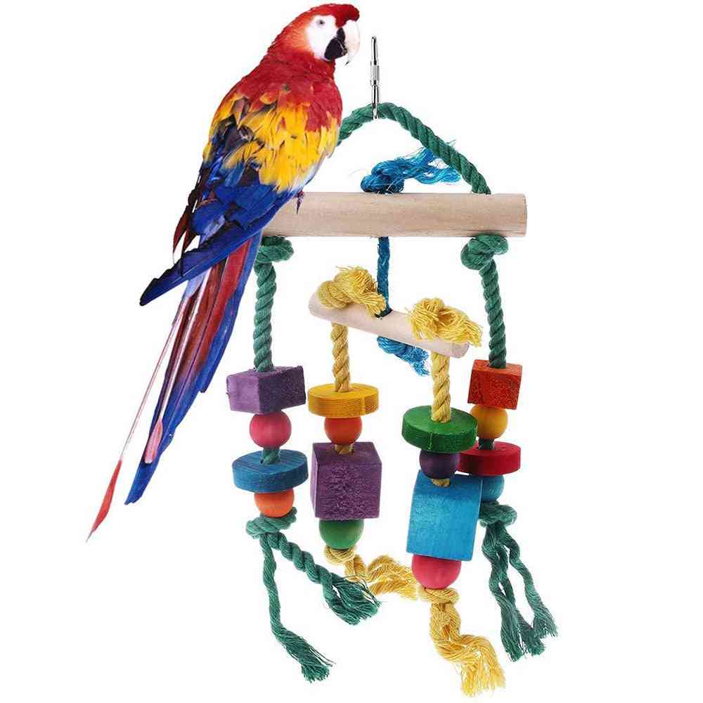 Colorful Beads Bells, Suspension Hanging Bridge Chain