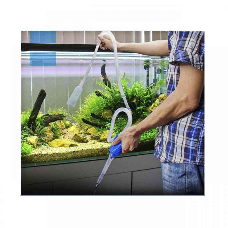 Aquarium Fish Tank Cleaner, Vacuum Siphon Pump Tool