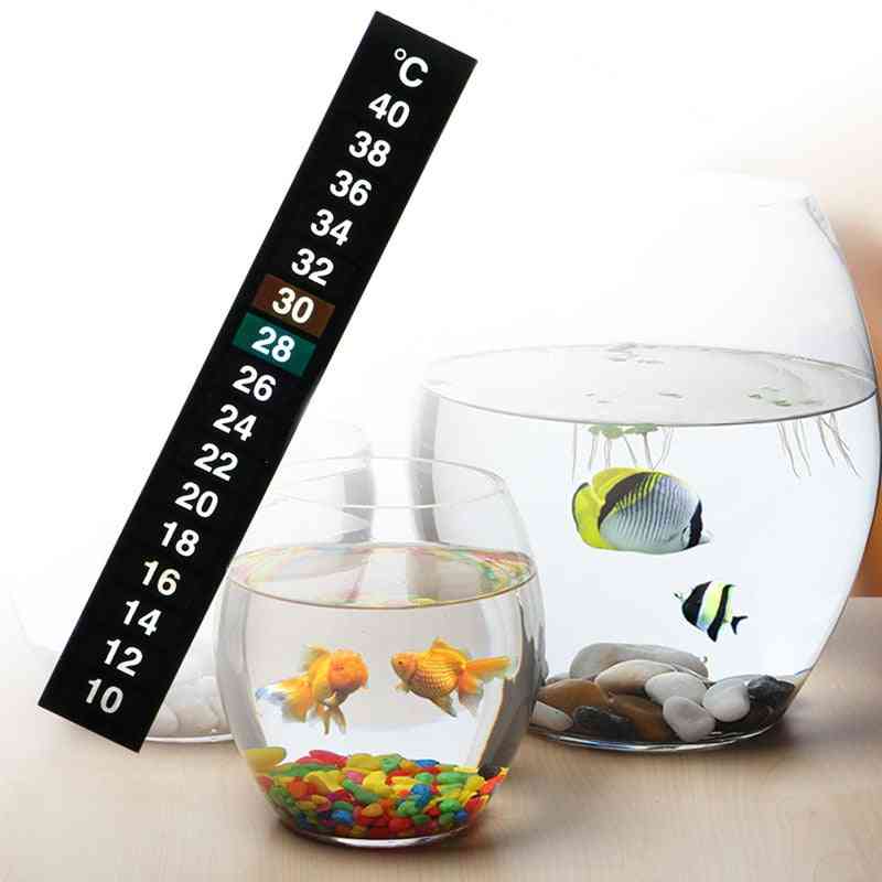 Digital Aquarium- Fish Tank Thermometer, Stick-on Temperature Sticker