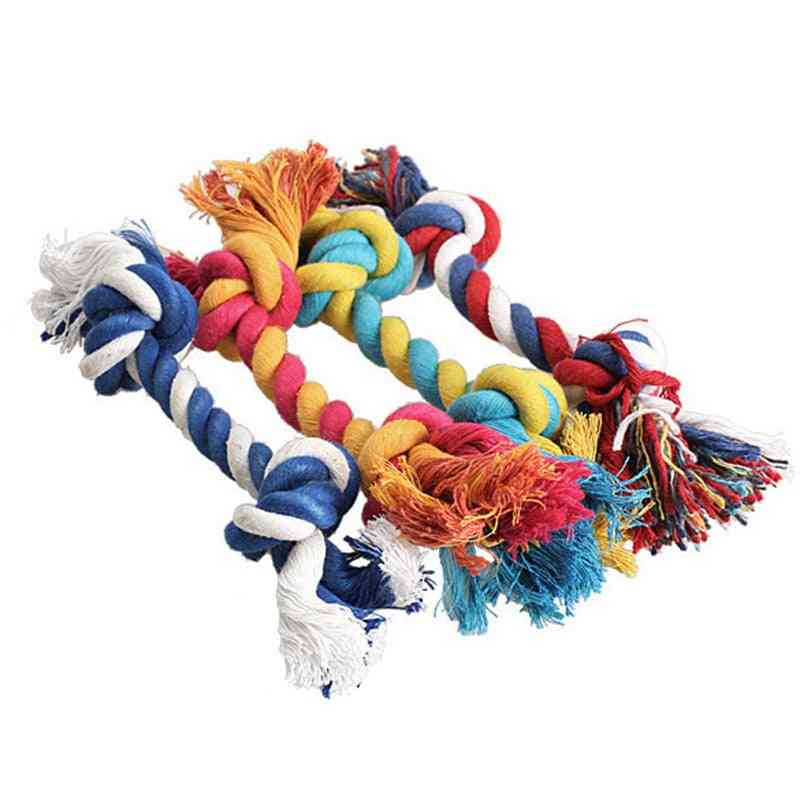 Cotton Chew, Knot Braided, Bone Rope Toy For Pet (randomly One Size)
