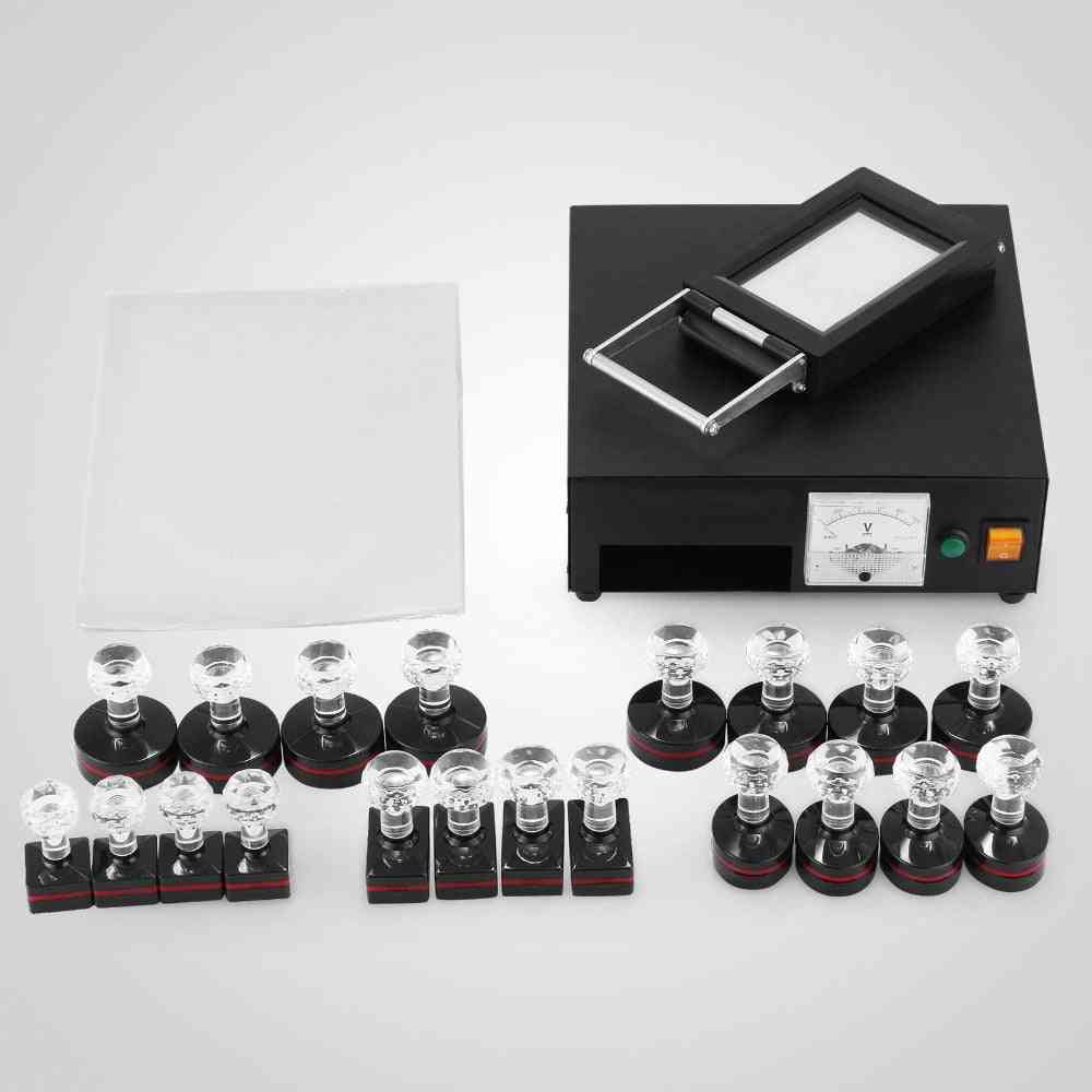 Photosensitive Portrait Flash Stamp Machine, Auto-inking Kit Stamping Making Seal