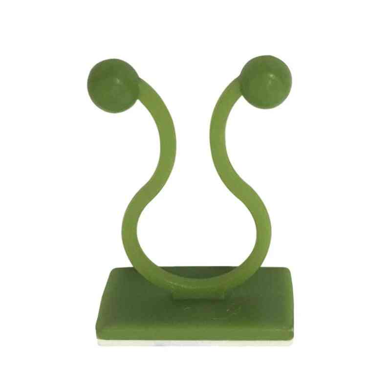 Invisible Wall Vines Fixture Sticky Hook Plant Fixer Climbing Clip
