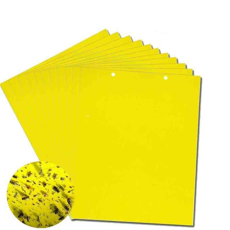 Strong Fly Traps Bugs Sticky Board Insects Pest Control Glue Sticker